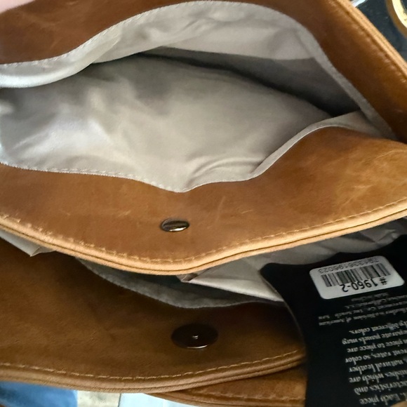 Studded Skull Crossbody Bag by AmeriLeather - Picture 3 of 7